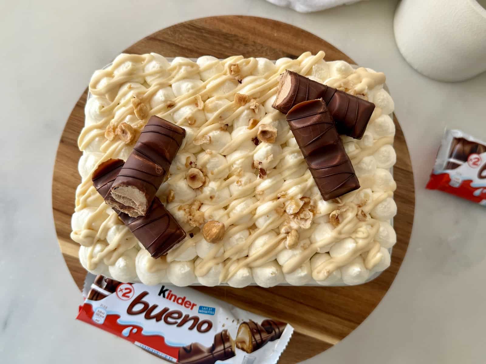 Tiramisu Kinder Bueno White