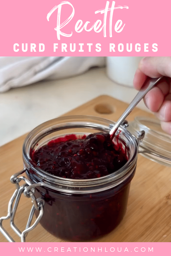 Curd Fruits Rouges