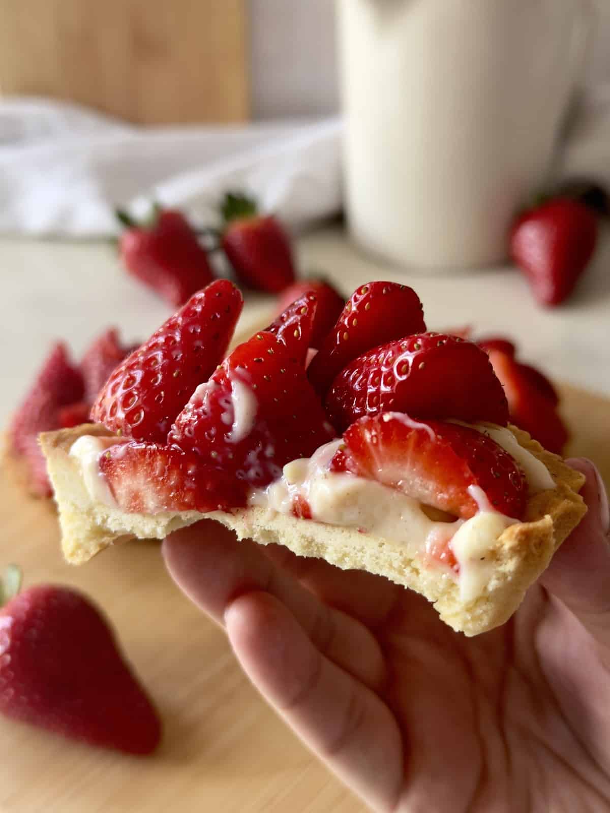Tartelettes aux fraises faciles
