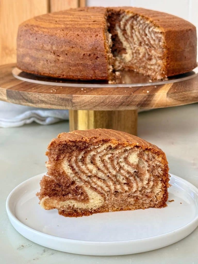 Gâteau zébré