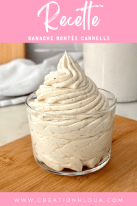 Ganache montée cannelle : la recette facile au chocolat blanc